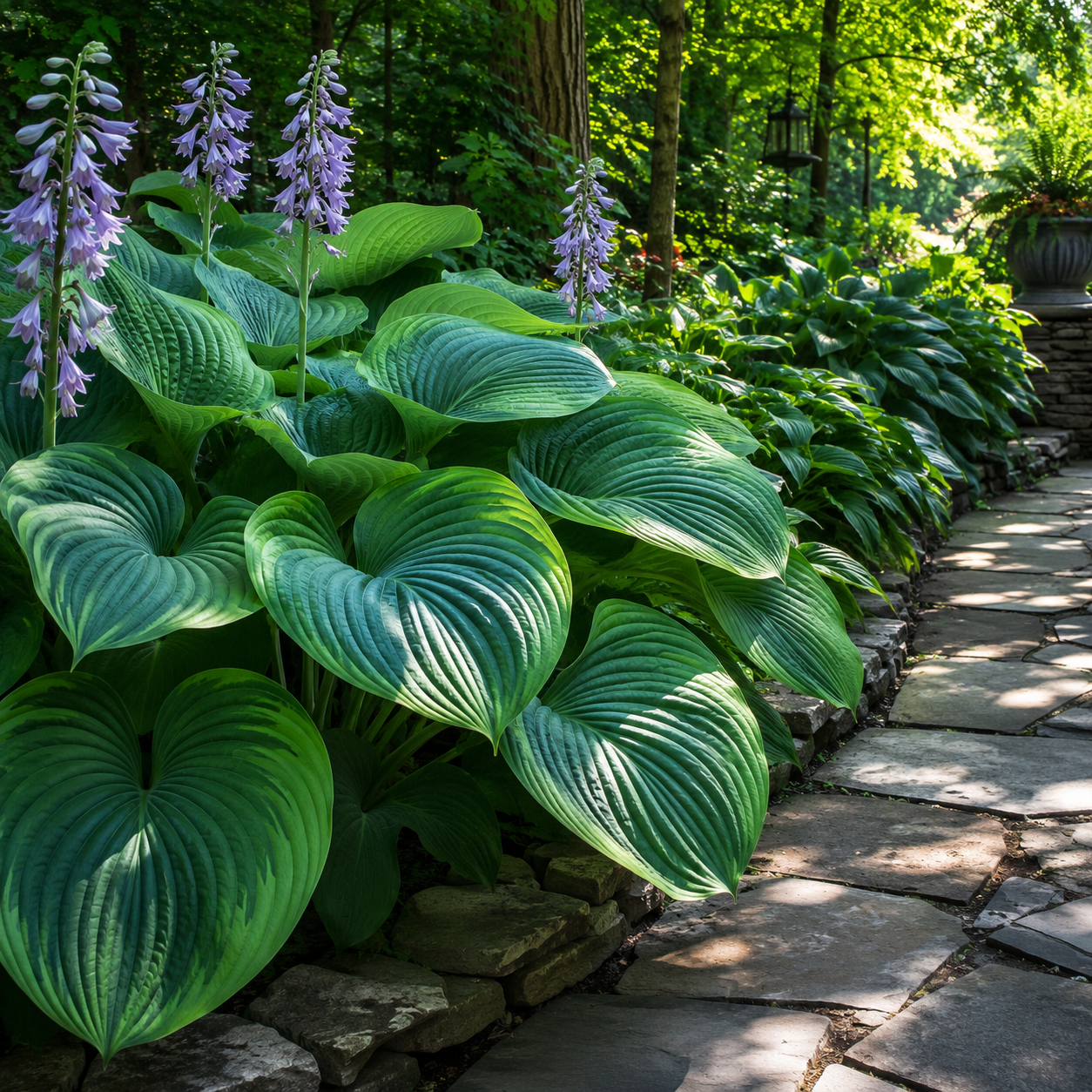 Giant Tall Hosta Bulbs for Lush Shade Borders - Hero Product Image