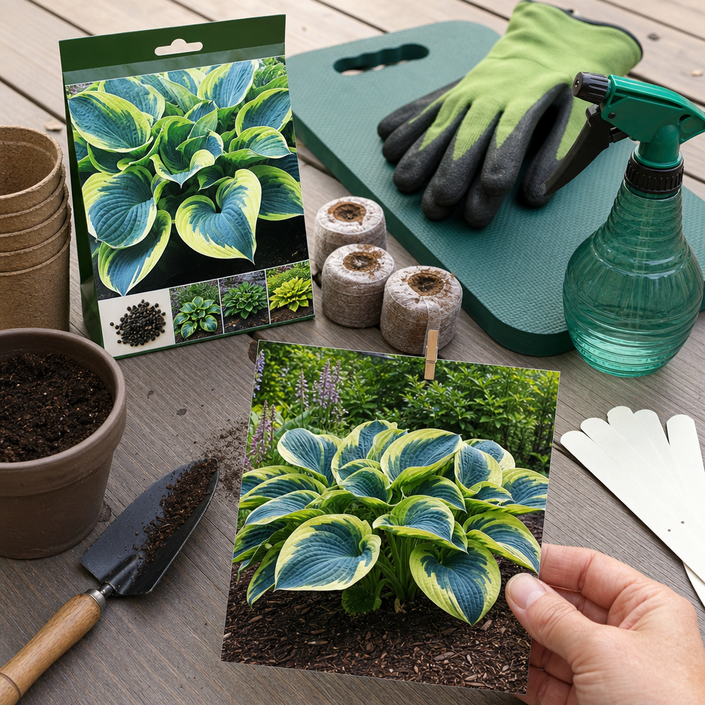 Lush Shade Garden Hosta Seeds - Weekend Shade Kit