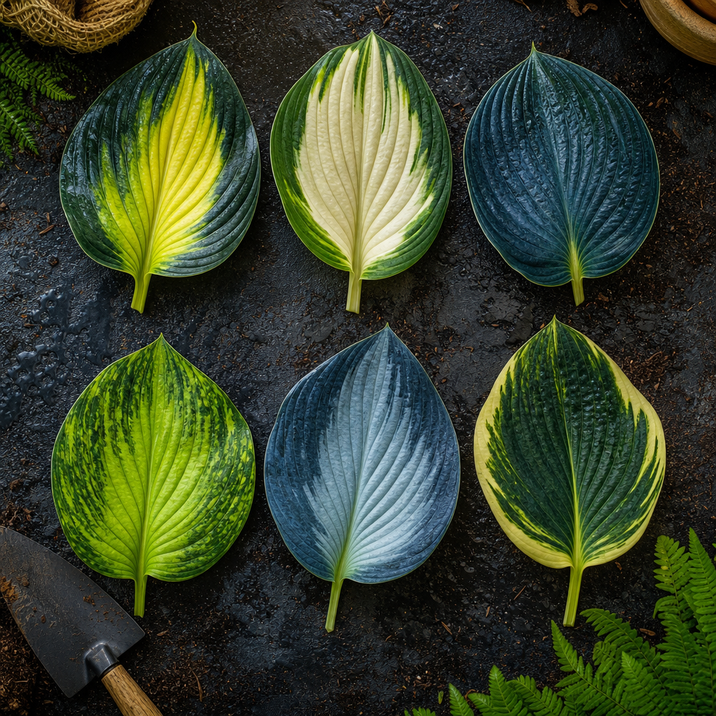 Premium Rare Hosta Seeds for Easy Shade Color - Rare Leaf Collector Board