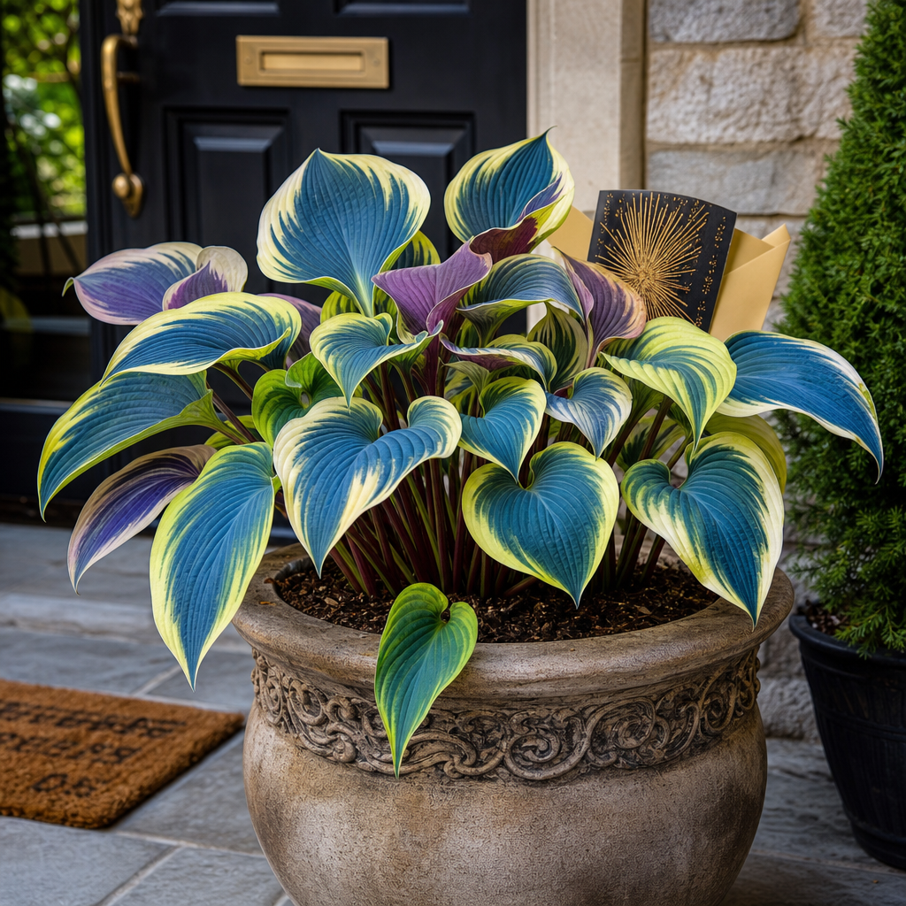 Premium Rare Hosta Seeds for Easy Shade Color - Premium Pot Display