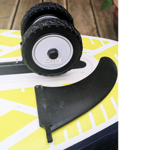 Universal US Box wheels installed in fin box